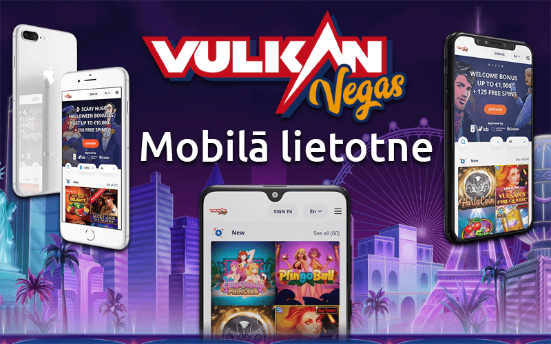 vulkan vegas mobile app
